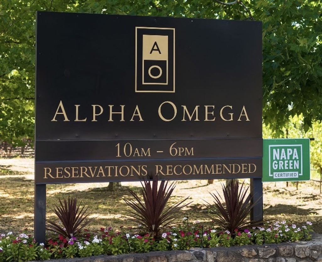 Alpha Omega Sign